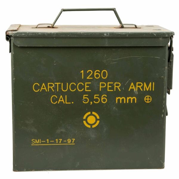 US caja de munición PA19 Cal. 5.56 usada