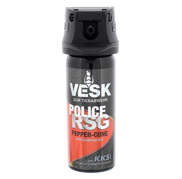 Vesk RSG aerosol de pimienta Police chorro ancho 50 ml