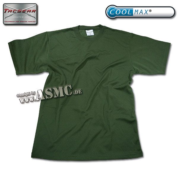 Camiseta CoolMax verde oliva