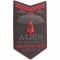Parche - 3D JTG Alien Invasion X File Tactical Unit rojo