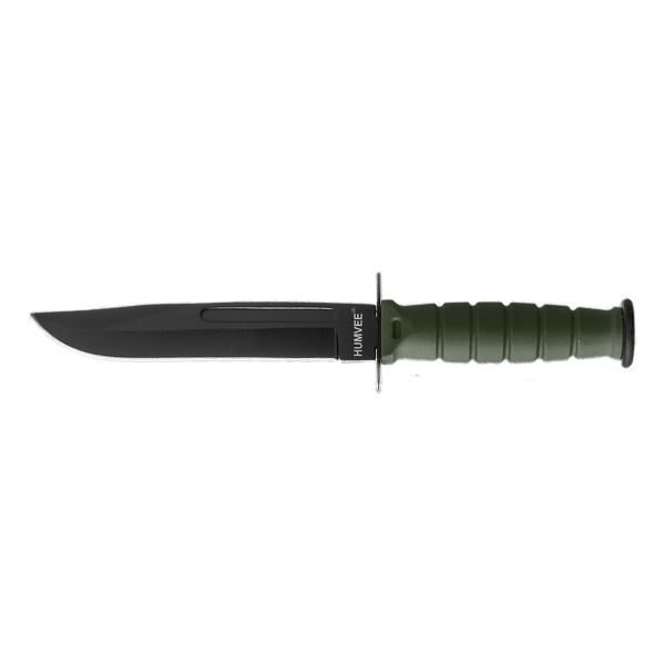 Cuchillo Humvee Neck Knife Mini USMC verde oliva