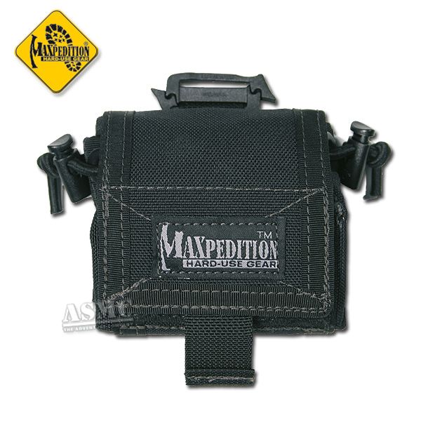 Bolsa para cinturón Maxpedition Mini Rollypoly negra