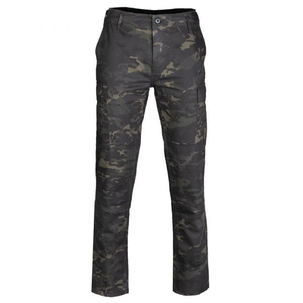 Mil-Tec pantalón de campo US BDU R/S Slim fit multitarn black