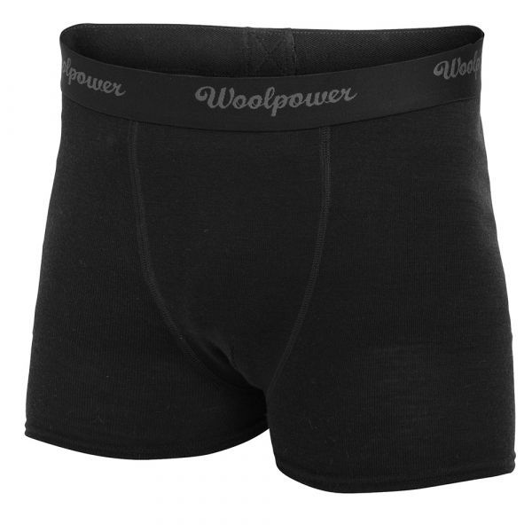 Woolpower pantalón interior bóxer Ms Lite negro