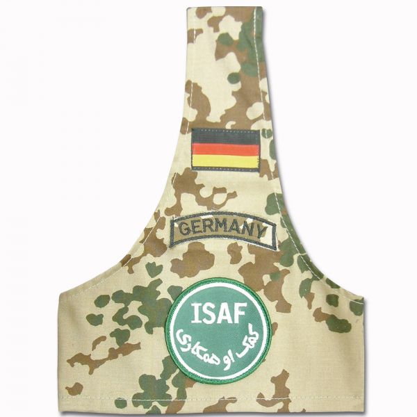 Brazalete fleckdesert con insignia ISAF