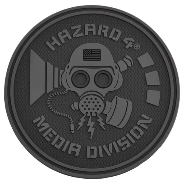 Parche Hazard 4 Rubber Media Division negro