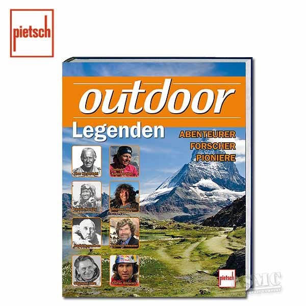 Libro outdoor-Legenden - Abenteurer, Forscher, Pioniere
