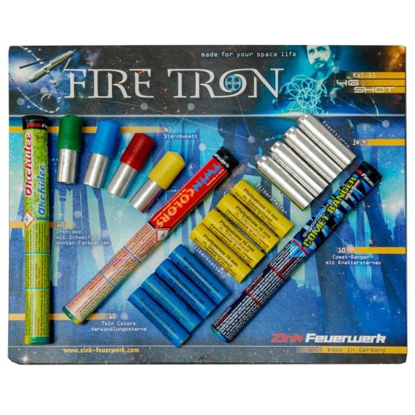 Zink Fuego artificial FireTron surtido 15 mm 46 piezas
