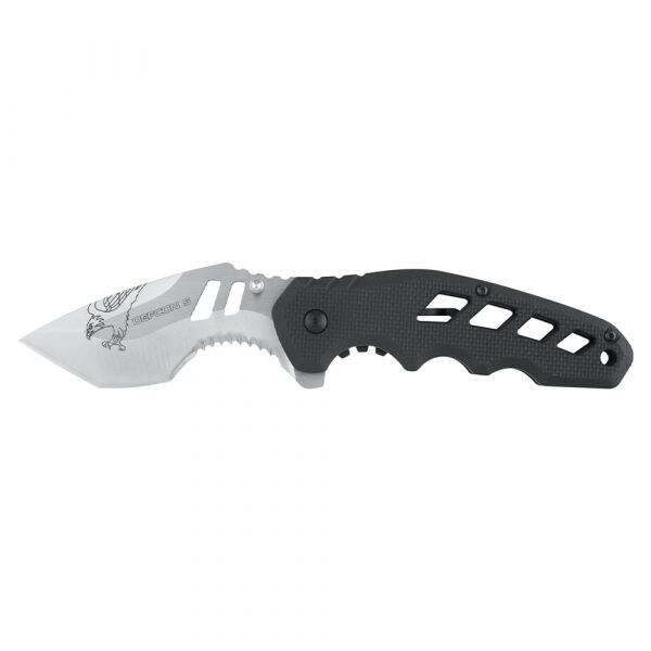 Defcon 5 navaja Tactical Folding Knife Echo gris negra