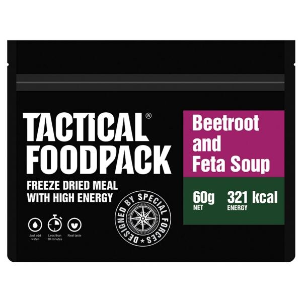 Tactical Foodpack Outdoor Alimento Sopa de remolacha con feta