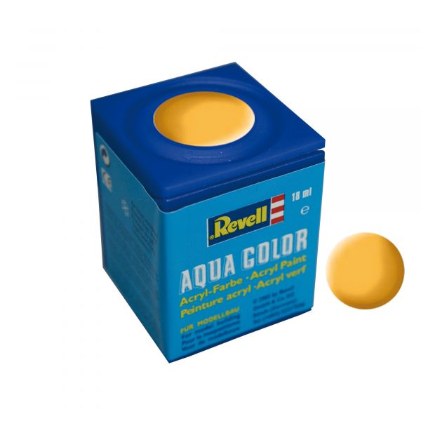 Pintura acrílica Revell Aqua Color mate amarillo
