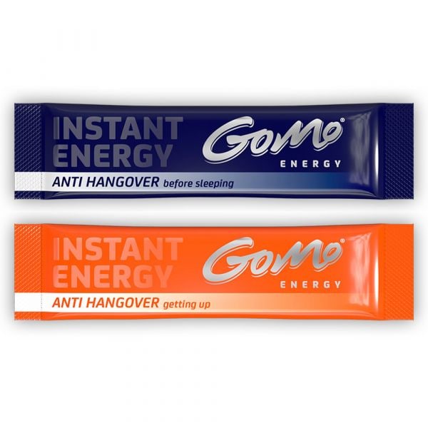 GoMo polvo energizante Anti Hangover Duo Set 2 x 5.3 g