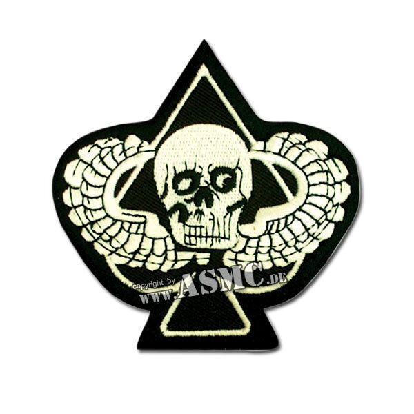 Distintivo textil US Skull Ace