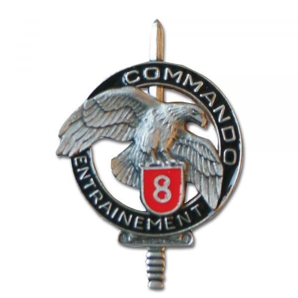 Insignia francesa Commando CEC 8