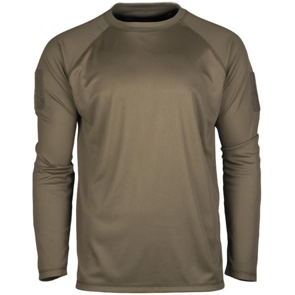Mil-Tec Tactical Quickdry Camiseta manga larga oliva