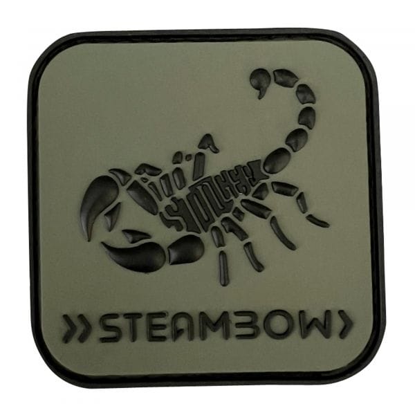 Steambow 3D-parche de caucho Stinger verde oliva