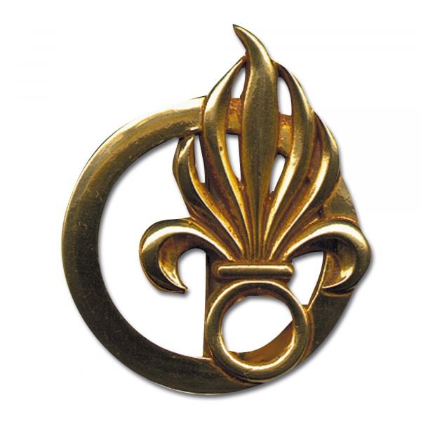 Distintivo francés boina Legion color dorado
