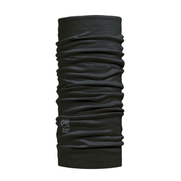 Buff pañuelo tubular Wool solid black