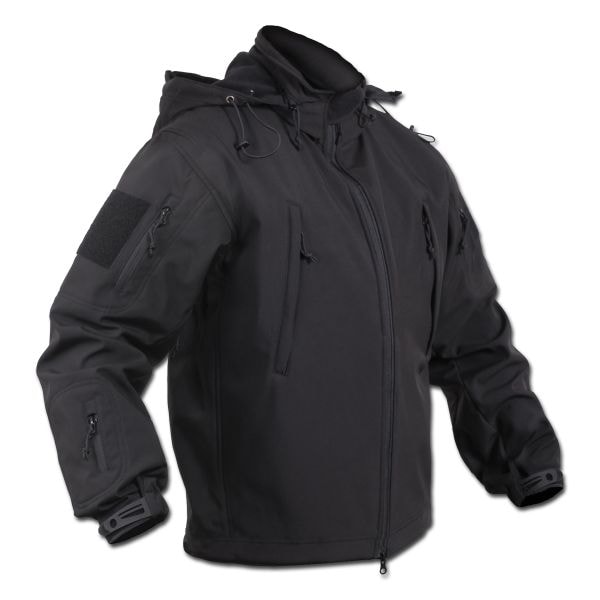 Chaqueta Softshell Rothco Concealed Carry negra