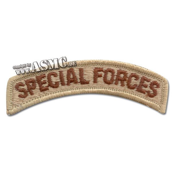Insignia de brazo Special Forces desert