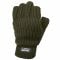 Guantes sin dedos Thinsulate verde oliva