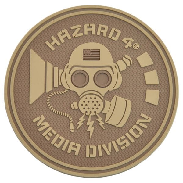 Parche Hazard 4 Rubber Media Division coyote