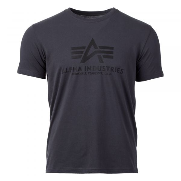 Alpha Industries Camiseta Basic gris negra
