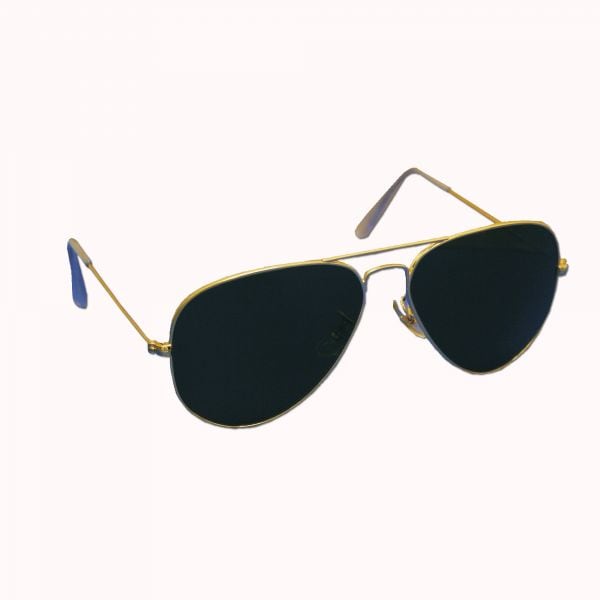 Gafas de sol US Pilot Style doradas