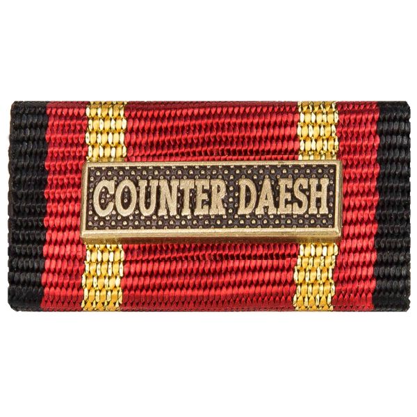 Medalla al servicio COUNTER DAESH color bronce