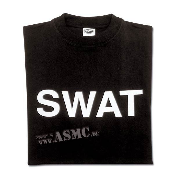 Camiseta SWAT negra