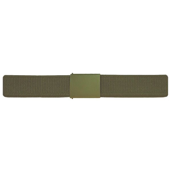 Cinturón de tela BW verde oliva usado