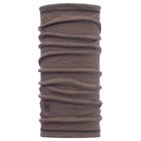 Calentador de cuello Buff Lightweight 3/4 Merino Wool Solid Waln