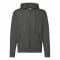 Fruit of the Loom sudadera Classic Hooded graphit