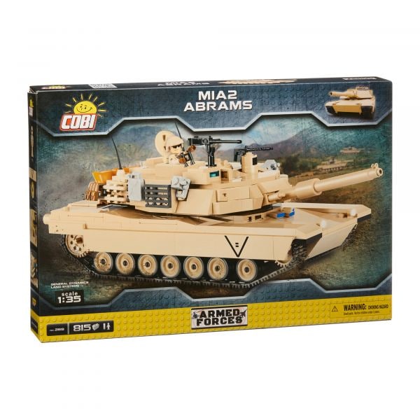 Cobi set de bloques Tanque M1A2 Abrams 810 piezas 1 Figura