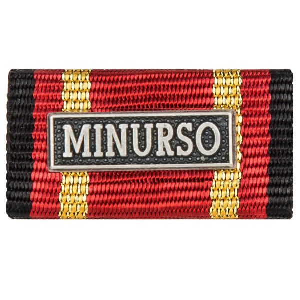 Medalla al servicio MINURSO color plateado