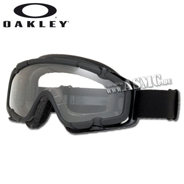 Gafas Oakley S.I. Ballistic Goggle negro/transparente