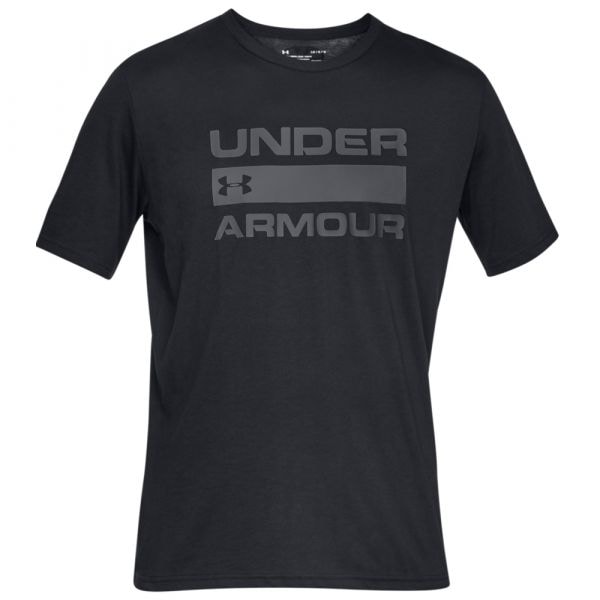 Camiseta Under Armour Team Issue Wordmark SS negra