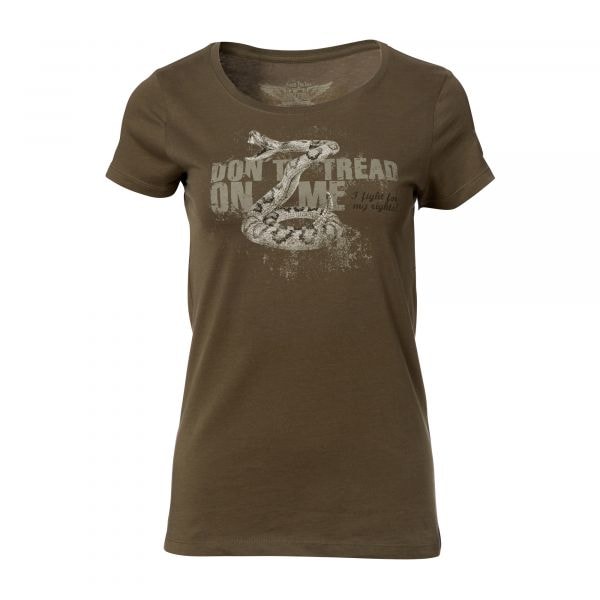 720gear camiseta Don‘t tread on me army mujeres