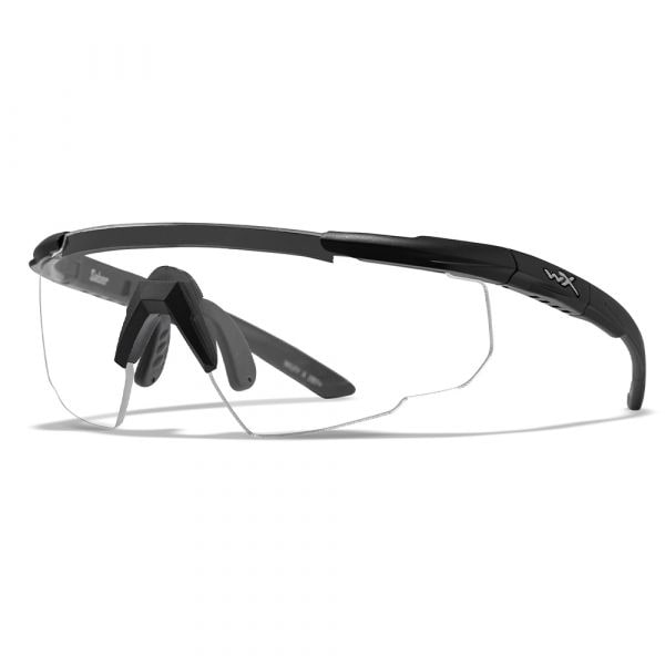 Wiley X Gafas de protección Saber Advanced claras