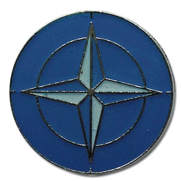 Mini pin metálico OTAN