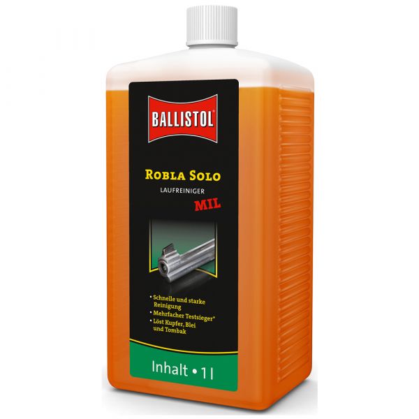 Ballistol Robla Solo MIL limpiador para cañón 1 litro