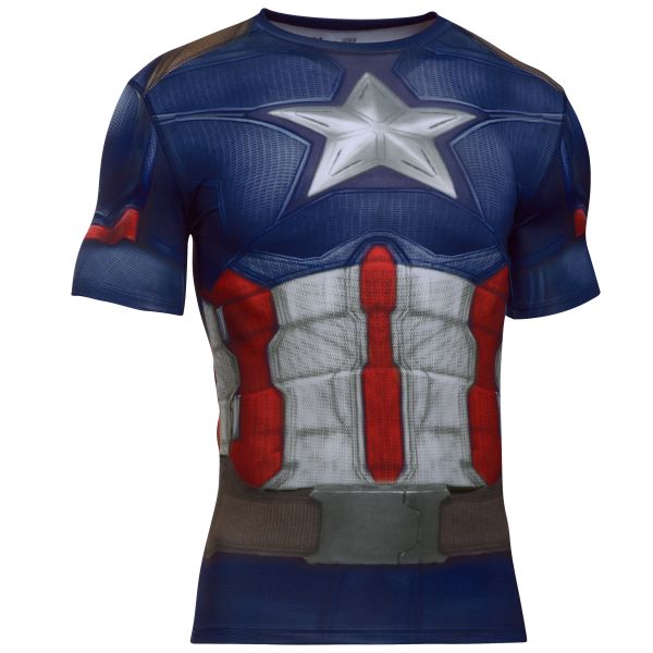 Conclusión Rápido columpio Camiseta Under Armour Captain America Suit
