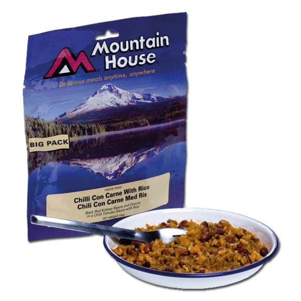 Mountain House Chili con carne con arroz paquete grande